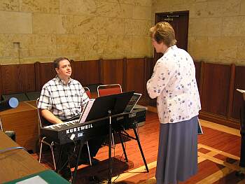 Barry Mudd and Judy Bullock